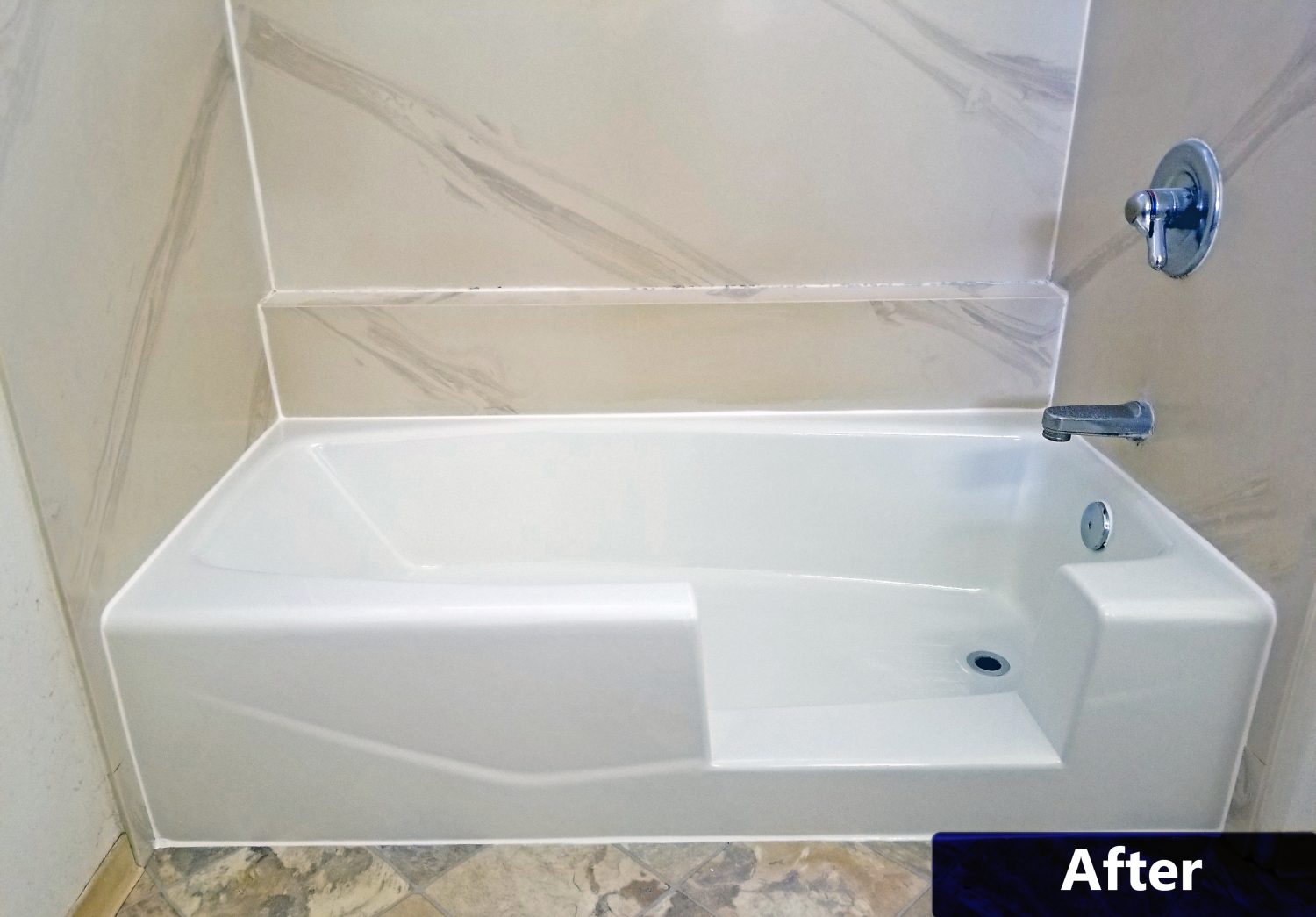 bath tub conversion after